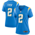 Women s Nike Easton Stick Powder Blue Los Angeles Chargers Game Jersey