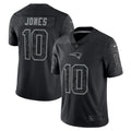 Mac Jones New England Patriots Nike RFLCTV Limited Jersey   Black