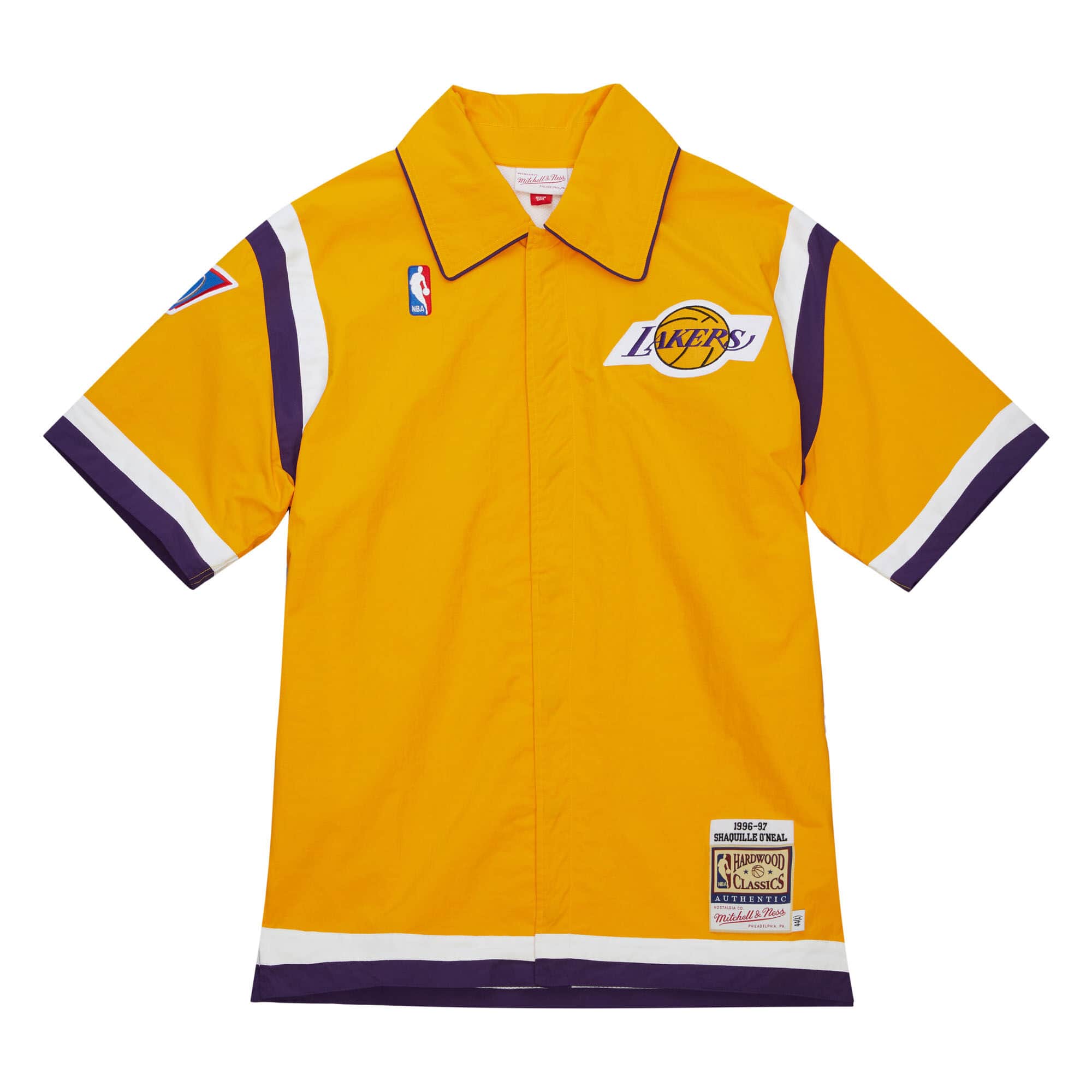 Authentic Shaquille O'Neal Los Angeles Lakers 1996-97 Shooting Shirt