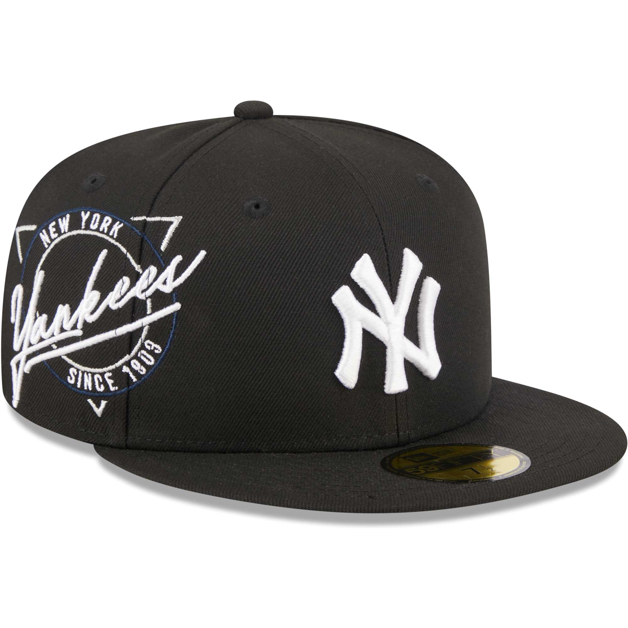 New York Yankees New Era Neon 59FIFTY Fitted Hat - Black