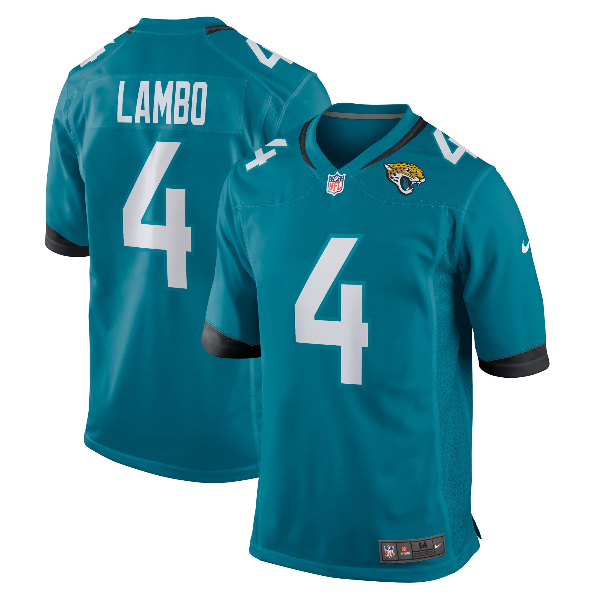 Josh Lambo Jacksonville Jaguars Nike Game Jersey   Teal