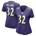 Marcus Williams Baltimore Ravens Nike Women s Game Jersey   Purple